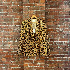 NWT L'Agence Colin Double-Breasted Silk Blazer